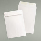 JAM Paper Enveloppes à ouverture au sommet et rabat droit gommé, 7 1/2 x 10 1/2 po, blanches, 1000 par paquet-Matériau : papier