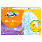 Swiffer - Recharges de plumeau multisurfaces Dusters - Febreze lavande - Paquet de 10-Pour une utilisation sur: Verre, Lamellé, Porcelaine, Acier, Bois