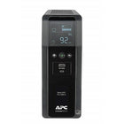 APC by Schneider Electric – Onduleur tour Back-UPS PRO BR 1 000 VA, noir (BR1000MS)-Trois boutons tactiles : 1. bouton d'alimentation pour la fonction marche/arrêt ; 2. bouton de sourdine pour couper le son des alarmes, et 3. bouton d'affichage pour naviguer dans les données sur l'écran ACL