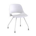 Humanscale - Chaise de bureau Trea - Blanche-La chaise Trea est constituée d’un solide mécanisme innovant à 12 degrés d’inclinaison. Son design modulaire global facilite l’interchangeabilité et l’entretien de chacune de ses pièces et réduit ainsi son impact sur l’environnement.