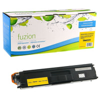 fuzion - Brother TN433Y Cartouche De Toner Compatible - Rendement Haut - Jaune-Couleur d'encre: Jaune