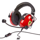 Guillemot Thrustmaster - Casque de jeu T-Racing Scuderia édition Ferrari-Produit sous licence officielle Ferrari, inspiré par les casques utilisés dans les parcs