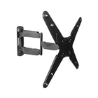 TygerClaw – Support mural plat à mouvement complet pour téléviseur à écran incurvé, 17 x 17 x 20 po, noir-Support mural de taille moyenne à mouvement complet