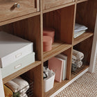 Sauder 60"W La Collection Craft Pro Series Table pour travaux - Finition Sindoori Mango-7