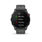 Montre Intelligent et moniteur d’activité Garmin Forerunner® 255 Running - Gris ardoise-Obtenez des plans d'entraînement gratuits de Garmin Coach pour 5 km, 10 km et semi-marathon, ou créez vos propres entraînements dans l'application