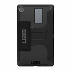 Étui Robuste Scout avec Kickstand et Handstrap Noir pour Samsung Galaxy Tab A7 Lite-Noir, TPU antidérapant antimicrobien et testé pour les environnements médicaux