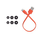 JBL TUNE 115TWS Écouteurs véritablement sans fil - Noir-Ajustement parfait: Bien ajustés, avec 3 tailles d’embouts pour s’adapter à la taille de votre oreille