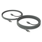Logitech - Solution de câblage de catégorie Kit Cat5e pour Logitech Tap-Utilisez le câble de 10 mètres inclus ou utilisez vos propres câbles Cat5e pour des installations sur 40 mètres maximum