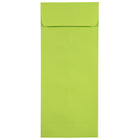 JAM Paper Enveloppes ouvertes de teinte claire avec fermeture gommée, 4 3/4 x 11 po, vert lime, 1000/paquet-Vert lime