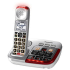 Panasonic - Téléphone sans fil amplifié 50Db avec répondeur numérique-Système expansible jusqu’à 6 combinés