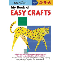 Éditions Kumon - Cahiers d'exercices pédagogiques pour enfants, My Book Of Easy Crafts, 1re à 6e année-L'éducation des enfants