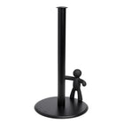 UmbraMD – Porte essuie-tout Buddy-La figurine à la base donne de la friction et du poids pour tirer d'une seule main, ce qui aide à empêcher le rouleau de se dérouler