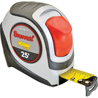 Starrett - Ruban À Mesurer De Série Ktxp, 1po x 25', Marques De Goujon 1/16po, paquet de 3-Longueur de la lame 25pi