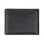 Roots - Portefeuille mince pour hommes avec aile d'identification supérieure - Noir-2 fenêtres d'identification