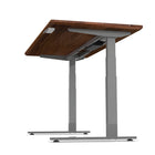 DecentLiving - Bureau assis/debout - 60 L x 30 W po - noyer massif-Certifié UL, BIFMA, ROHS
