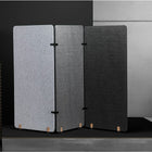 Archyi - Panneau autoportant Sculpo, gris foncé, 31 x 55 po-31" x 55"