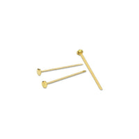Acco – Attaches parisiennes à tête ronde no 8, 3 po, 100/paquet-Ces attaches parisiennes cuivrées à tête ronde offrent une solution économique aux attaches en laiton massif, et leur fini cuivré brillant les protège de la corrosion