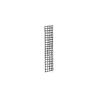 Wamaco - Panneau grillagé de 1 pi x 4 pi, chrome, paquet de 2-Solution idéale pour vitrine de commerçant, foire commerciale et présentoir multiusages