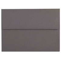 JAM Paper Enveloppes A8 simples foncées, gris foncé, 250/paquet-Enveloppe simple de couleur violet foncé