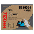 Wypall - Chiffons de nettoyage moyen X70 Power Clean (55300), boîte BRAG, blancs, 200 feuilles-6