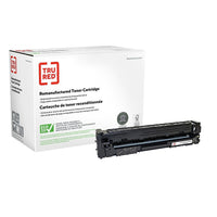 TRU RED - Cartouche de toner CF401A HP 201A remise à neuf - rendement standard - cyan-Cyan