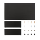 Fitueyes - Support double pour écran - Support pour écran d'ordinateur 16.7 po - Noir - 2 packs-Fabrique en MDF de 15 mm de haute qualite