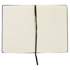 JAM PaperMD – Carnet à couverture rigide avec fermeture à élastique, bleu, grand, 5 7/8 x 8 1/2 po-Reliure standard