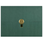 St. James - Porte-certificats/porte-documents - Sceau d'or avec un ruban d'or - vert - paquet de 5-Ajoutez une touche d'élégance, de cérémonie et de sincérité à l'attribution de reconnaissance