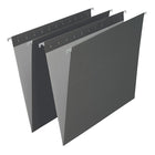 Staples Chemises suspendues de couleur, format lettre, 8 1/2 po x 11 po, noires-Format lettre