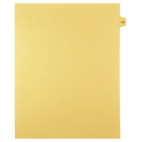 Markmaker - 25 tabs/PQT, 5 PQT/Boite, Intercalaires imprimes Legal, Chamois, 1/15th coupe| format lettre, sans trous, Numero 152-Intercalaires imprimes Legal