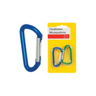 Staples - Mousqueton de 2 po - Couleurs assorties - Paquet de 2-Les mousquetons de 2 pouces offrent un moyen sécurisé de fixer et de maintenir les articles ensemble