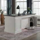 Sauder 65"W La Collection Palladia Bureau Ministre - Finition Glacier Oak-   Assemblage rapide et facile grâce au système de tiroirs T-lock