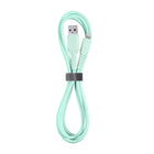 Basic Tech - Câble Lightning Tressé de 6 pi - Menthe-Tressé pour plus de durabilité