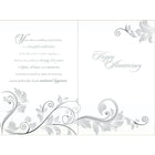 Rosedale - Carte de voeux, 25e anniversaire de mariage-Qualité boutique de cartes de souhaits
