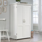 Sauder - Sauder - Select Armoire à usage multiple - 61,57 po H - Finition Soft White (430446)-Finition Soft White - Bois d'ingénierie