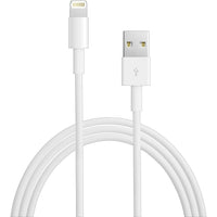 Connecteur Apple Lightning à câble USB-Ce câble USB 2.0 branche votre iPhone ou iPod avec connecteur Lightning au port USB de votre Mac ou PC pour la synchronisation et la charge, ou à l'adaptateur d'alimentation Apple USB pour le chargement pratique à partir d'une prise murale
