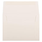 JAM Paper Enveloppes livret Strathmore avec fermeture gommée, fini toilé, 4 3/4 x 6 1/2 po, blanc naturel, 1000/pqt-Taille : A6 (4 3/4 x 6 1/2 po)