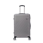 TOSCANO RIGOROSO Grand bagage rigide de 30 po - Argent titane-Conçu en Italy