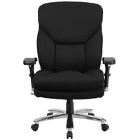 Flash Furniture - Fauteuil de direction pivotant HERCULES Big and Tall, soutien lombaire, pour usage intensif (GO2085)-Chaise de bureau contemporaine d'usage intensif pour multiples quarts de travail