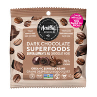 Healthy Crunch - Superaliments au chocolat noir grains de café-Sans gluten