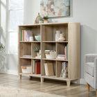 Sauder - Willow Place Bibliothèque - 45,27 po H - Finition Pacific Maple (425292)-Quatre tablettes fixes