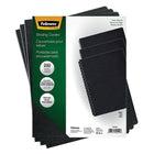 Fellowes Couvertures transparentes, 8,5 x 11 po, coins carrés, paquet de 100-Donne un rendu professionnel à tout document
