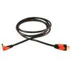Electronic Master – Câble HDMI mâle à mâle 90 degrés de 12 pi (emballage-coque), 3,1 x 5,5 x 7,1 po, noir-Résolution HD intégrale 1080p et au-delà