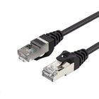Speedex - Cat 7 High Speed 10 Gigabit Ethernet Patch Câble blinde Internet - 15 pi de longueur - Noir-Longueur de câble :15 pieds