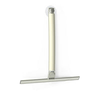 Alto – Racloir extensible de douche, Nickel poli-Poignée ergonomique courbée permettant d’allonger le racloir jusqu’à 18 po