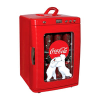 Koolatron – Regrigérateur Coca Cola -Design iconique et nostalgique de Coca-Cola - mini réfrigérateur idéal pour les collectionneurs et cadeau idéal pour les amateurs de Coca-Cola.