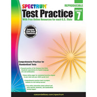 Livre numérique : Spectrum - Spectrum Test Practice, 704253-EB, 7e année-Vous recevrez deux courriels : le premier confirmant la totalité de votre commande et le second comportant un lien de téléchargement. Vous pourrez utiliser le lien de téléchargement immédiatement ou plus tard, comme vous le voulez.
