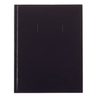 Blueline - Livre de notes reliure sans couture avec onglets autocollants - 9-1/4" x 7-1/4" - Noir-Couverture classique rigide