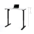 Bestar – Table motorisée à hauteur réglable, 24 po x 48 po, blanc (65857-17)-Le mécanisme répond aux ou dépasse les normes de performance ANSI/BIFMA.