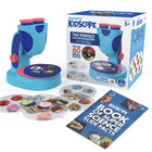 Educational Insights - GeoSafari® Jr. Kidscope™-OUTIL D'INTRODUCTION À LA SCIENCE : Le microscope parfait pour approfondir la recherche scientifique grâce à l'introduction de lames de microscope ! Les scientifiques en herbe peuvent utiliser ce microscope pour voir des images incroyables 3 fois plus grandes, en utilisant 2 oculaires extra-larges et un bouton facile à mettre au point pour une vue cristalline et une expérience sans frustration à chaque fois.